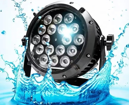 RGBW DMX للخارج LED Par Light مقاوم للماء 18pcs*10w للزفاف