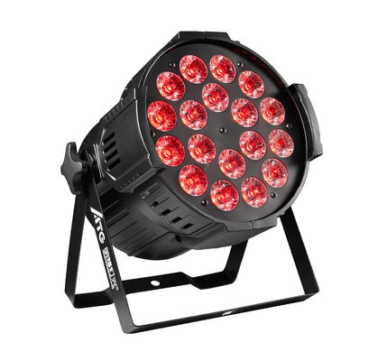 RGBW 4in1 ضوء المسرح DMX512 Par ضوء LED 1810 للحفلات الزفافية