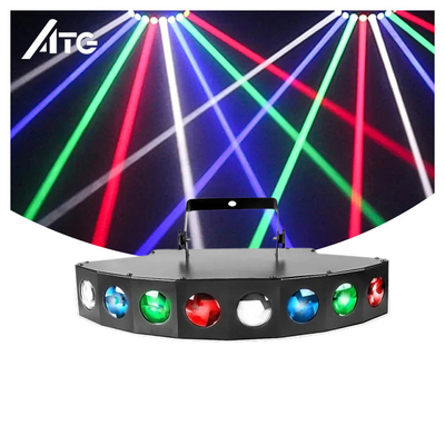 RGBW 4 In1 DMX LED Scans Moving Head Light مع 50000 ساعة من العمر