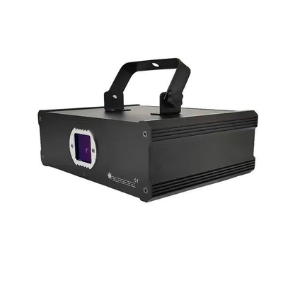 خفيفة الوزن 20W RGB ديسكو ليزر تأثير الضوء مع كامل لون مربع شعاع