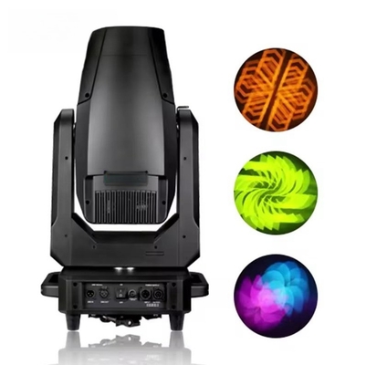 DMX512 مصابيح الشعاع للنادي الزفاف حفلات KTV غوبو 12 عجلة غوبو ثابتة ضوء أبيض